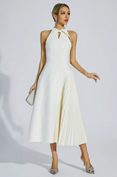 Cynthia Cream Midi Dress | Dress In Beauty